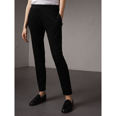 burberry womens sports trousers|burberry nylon trousers.